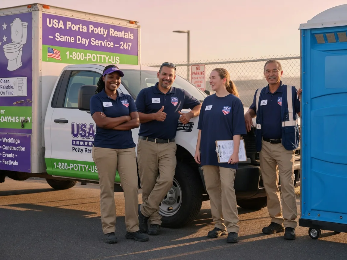 Porta Potty Rental company in Alderson, OK